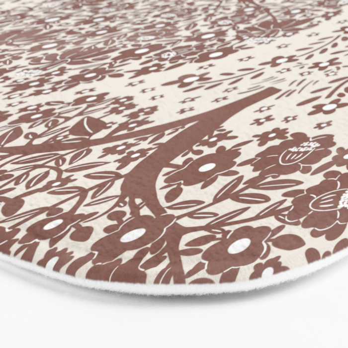 Blossoming Forest Bath Mat Gallery Image 3