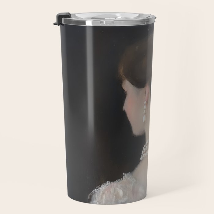 Elegance in Soft Focus Travel Mug Gallery Image 3