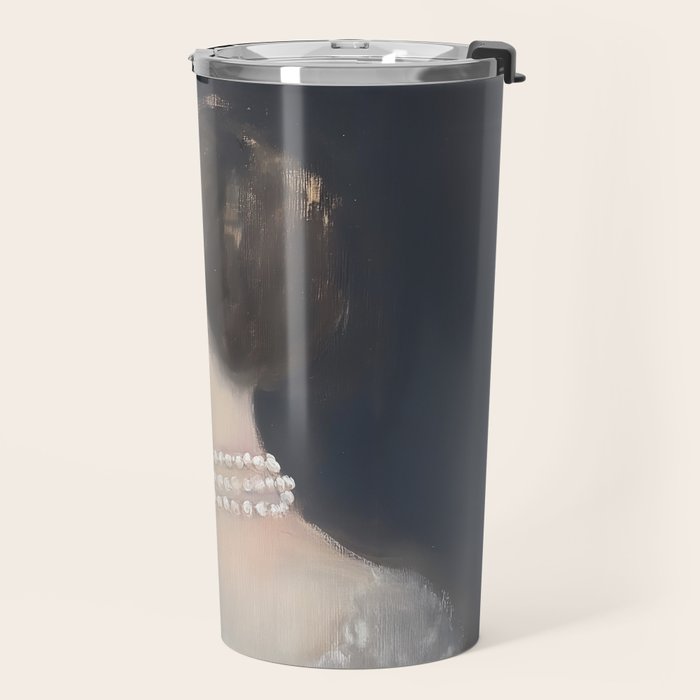 Elegance in Soft Focus Travel Mug Gallery Image 2