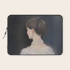 Elegance in Soft Focus Laptop Sleeve Gallery Image 1