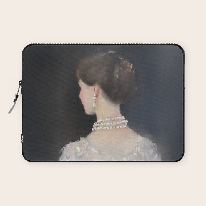Elegance in Soft Focus Laptop Sleeve Gallery Image 1