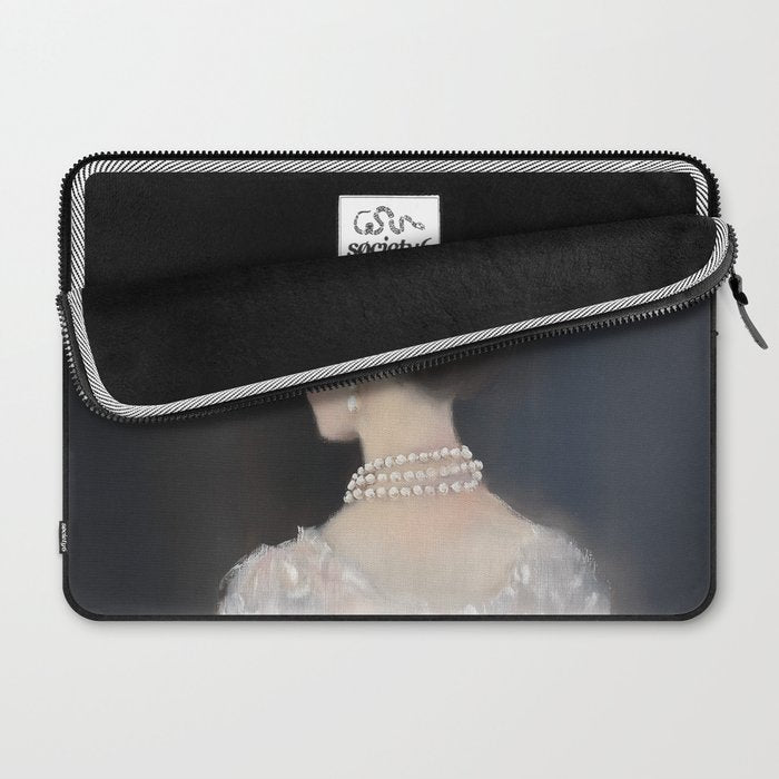 Elegance in Soft Focus Laptop Sleeve Gallery Image 2