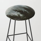 Forest Fog Mountain IV - Wanderlust Nature Photography Stool Gallery Image 2