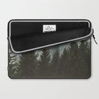 Forest Fog Mountain IV - Wanderlust Nature Photography Laptop Sleeve Gallery Image 2