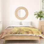 Hawaii's Famous Waikiki Beach landscape painting Duvet Cover Gallery Image 3