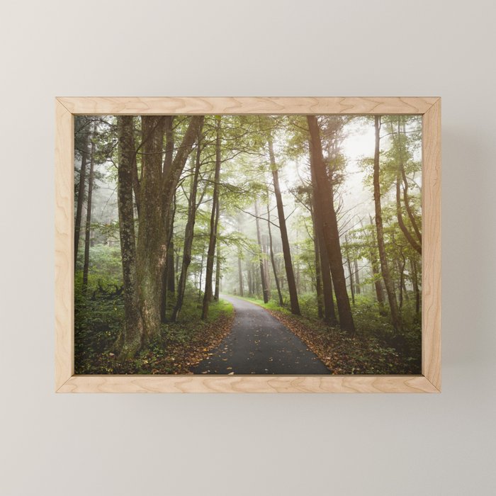 Great Smoky Mountains National Park - Road Trip Adventure II Mini Art Print Gallery Image 1