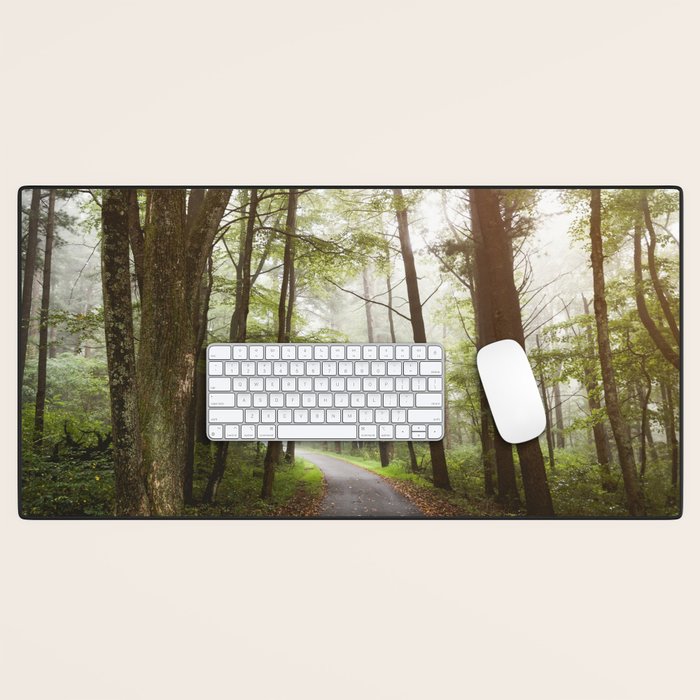 Great Smoky Mountains National Park - Road Trip Adventure II Desk Mat Gallery Image 1