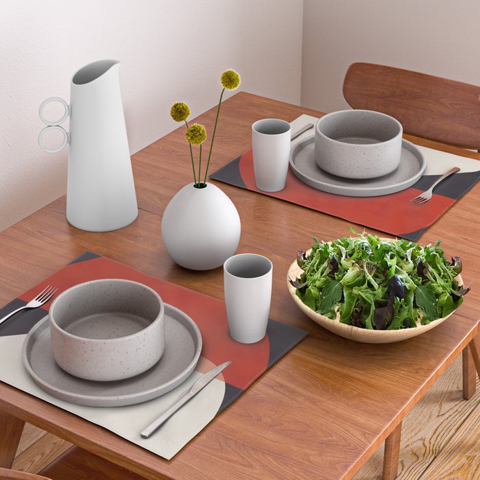 geometry shapes Placemat Gallery Image 2