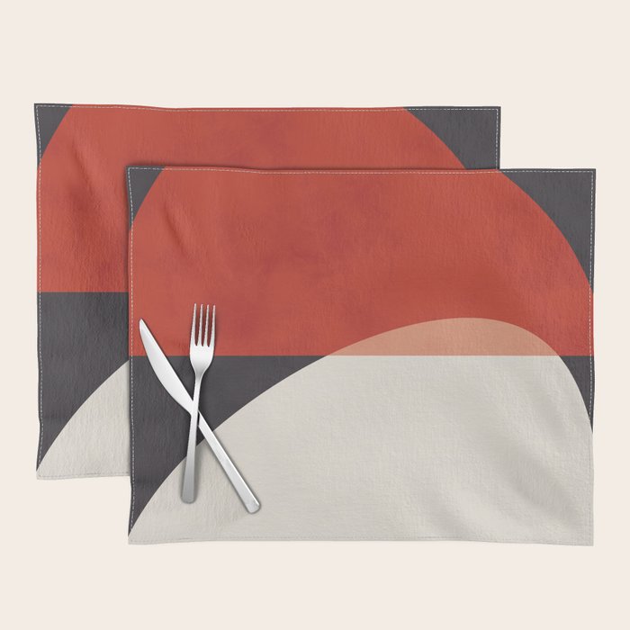 geometry shapes Placemat Gallery Image 1