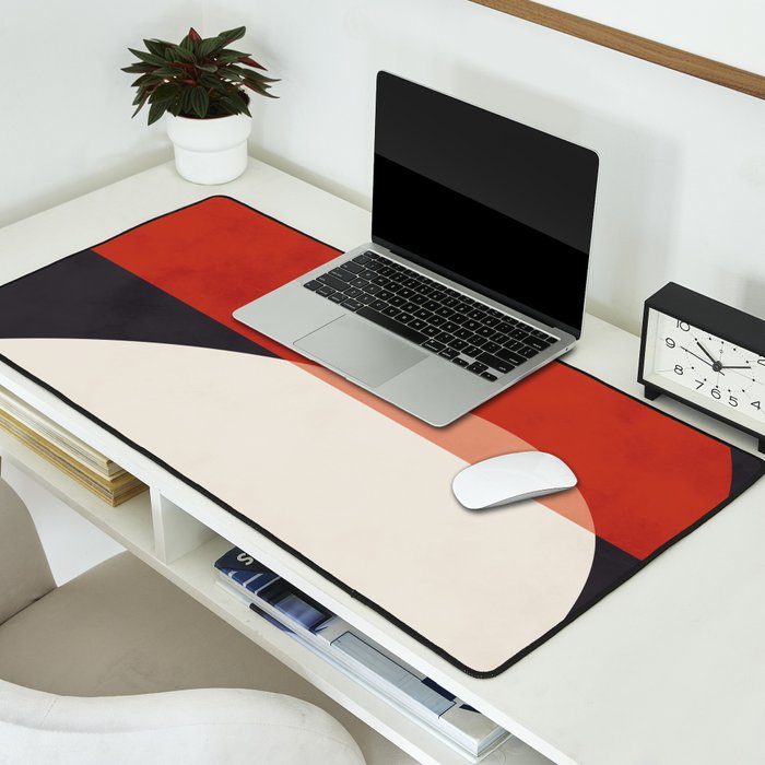 geometry shapes Desk Mat Gallery Image 2
