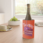 Taurus Birthday Cake in Burnt Orange Wine Chiller Gallery Image 4