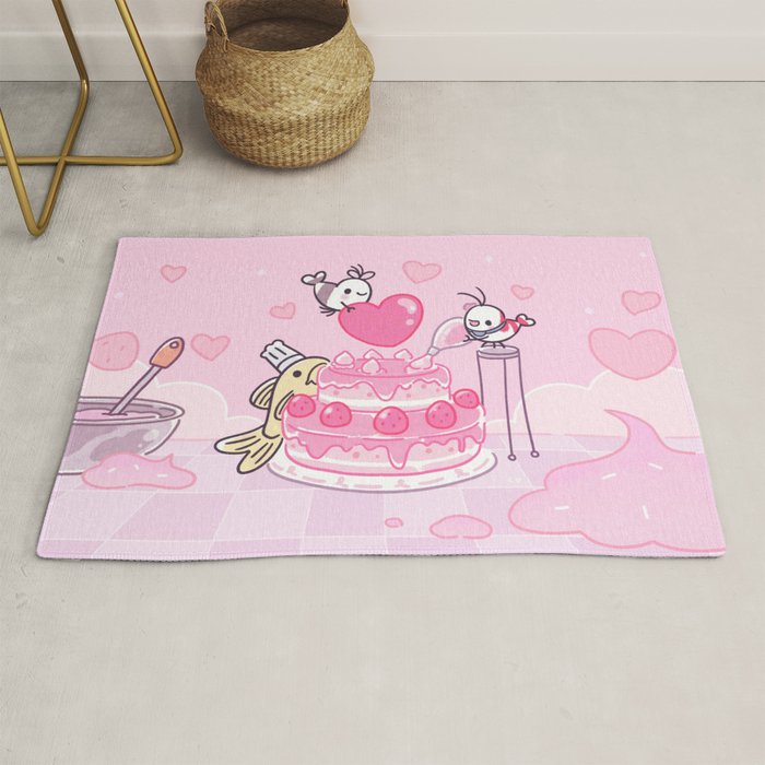 Shy Shrimp - Birthday Cake Rug Gallery Image 1