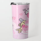 Shy Shrimp - Birthday Cake Travel Mug Gallery Image 3