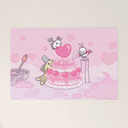 Shy Shrimp - Birthday Cake Welcome Mat Gallery Image 1