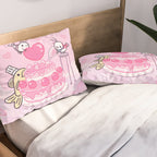 Shy Shrimp - Birthday Cake Pillow Sham Gallery Image 2