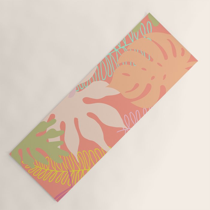 Melon Palms Yoga Mat Gallery Image 1