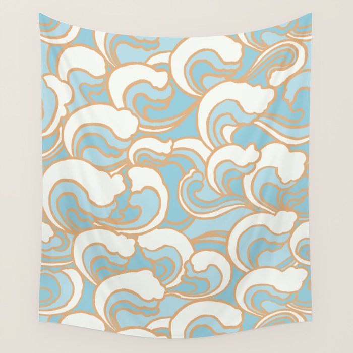 Ebb tide Wall Tapestry Gallery Image 1