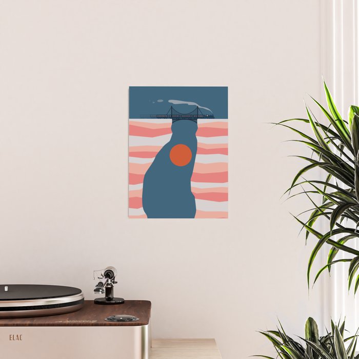 Cat Landscape 14 Poster Gallery Image 2