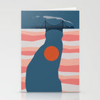 Cat Landscape 14 Stationery Card Gallery Image 2