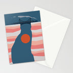 Cat Landscape 14 Stationery Card Gallery Image 2
