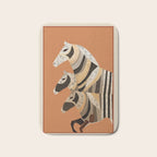Horses in Stripes II Bath Mat Gallery Image 1
