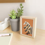 Horses in Stripes II Mini Art Print Gallery Image 2