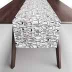 Bunny family Table Runner Gallery Image 1