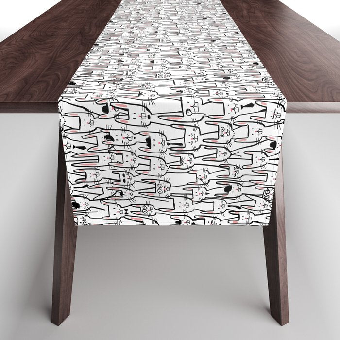 Bunny family Table Runner Gallery Image 1