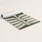 Night Bloom - Green Yoga Mat Gallery Image 2