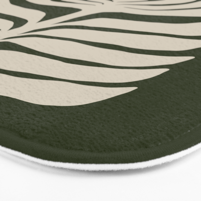 Night Bloom - Green Bath Mat Gallery Image 3