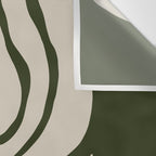 Night Bloom - Green Wall Tapestry Gallery Image 3