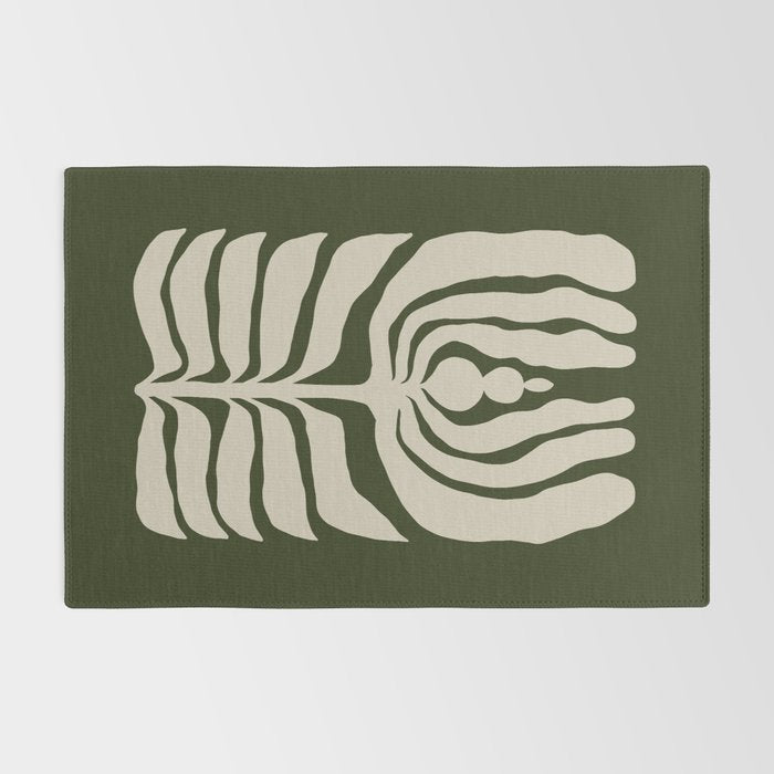 Night Bloom - Green Rug Gallery Image 2