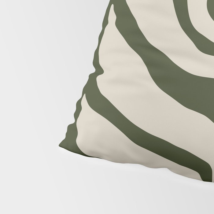 Night Bloom - Green Pillow Sham Gallery Image 4