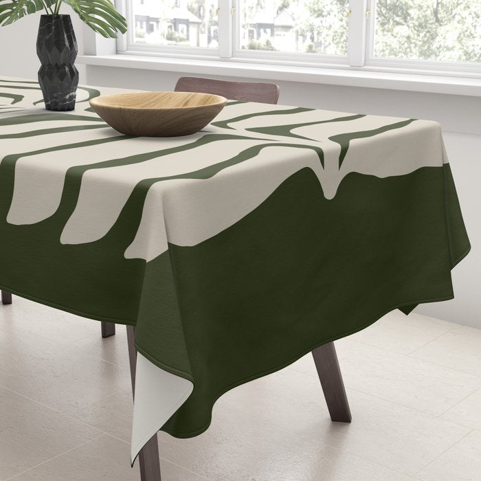 Night Bloom - Green Tablecloth Gallery Image 3