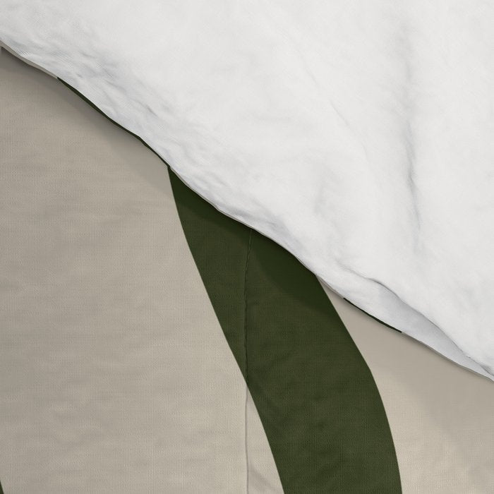 Night Bloom - Green Comforter Gallery Image 4