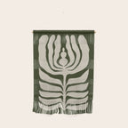 Night Bloom - Green Wall Hanging Gallery Image 1