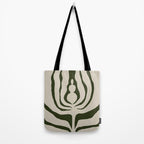 Night Bloom - Green Tote Bag Gallery Image 2