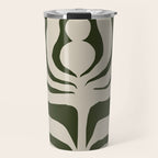 Night Bloom - Green Travel Mug Gallery Image 1