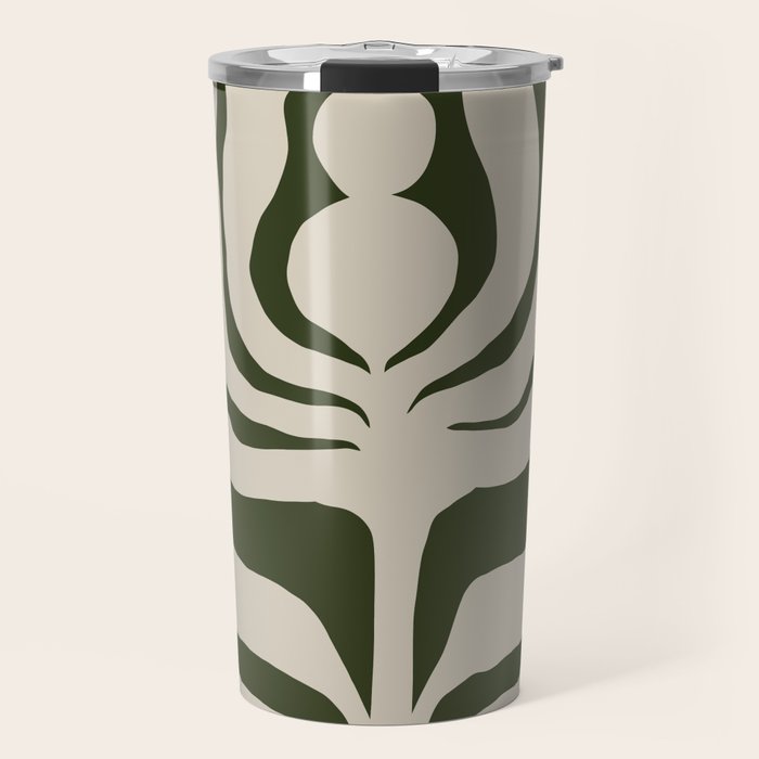 Night Bloom - Green Travel Mug Gallery Image 1
