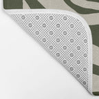 Night Bloom - Green Bath Mat Gallery Image 2