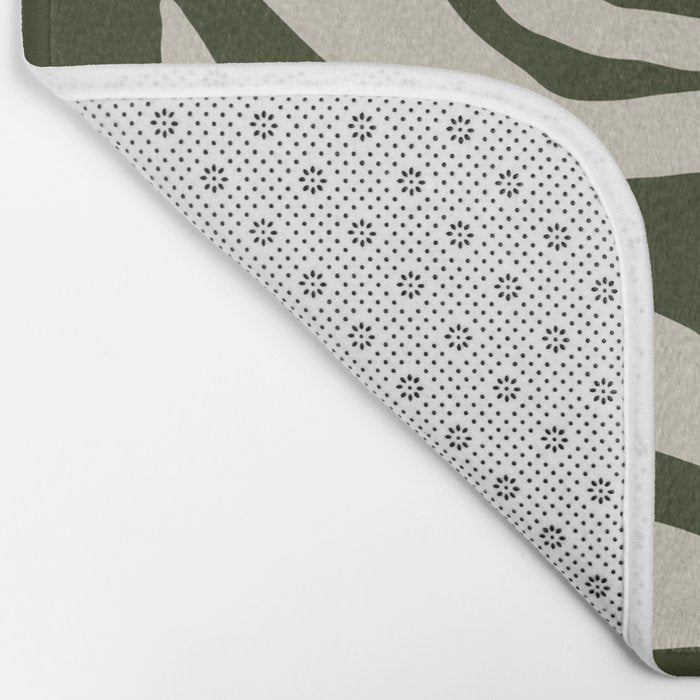 Night Bloom - Green Bath Mat Gallery Image 2