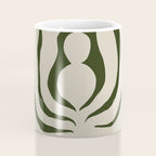 Night Bloom - Green Coffee Mug Gallery Image 4