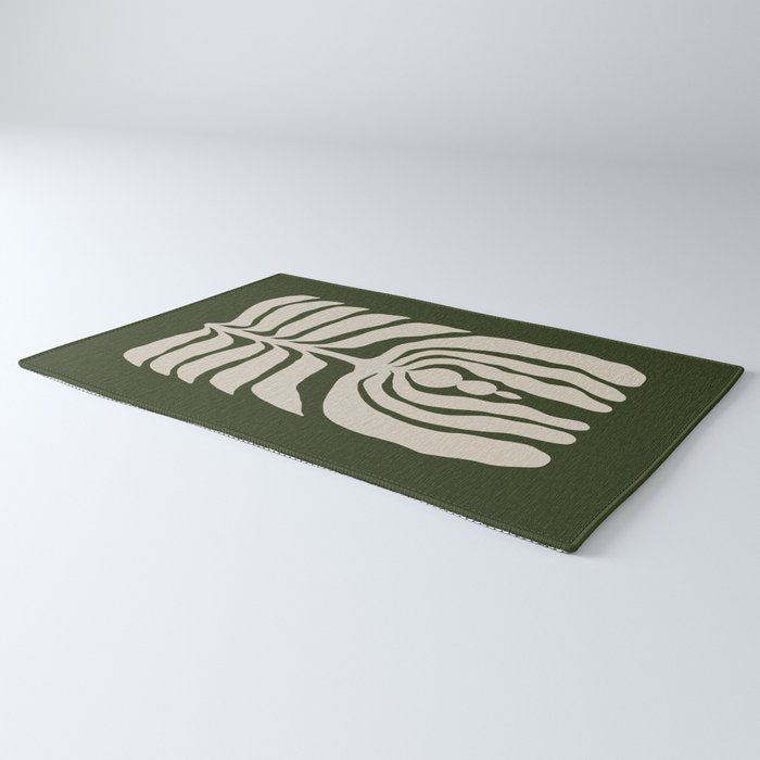 Night Bloom - Green Rug Gallery Image 3