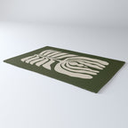 Night Bloom - Green Rug Gallery Image 3
