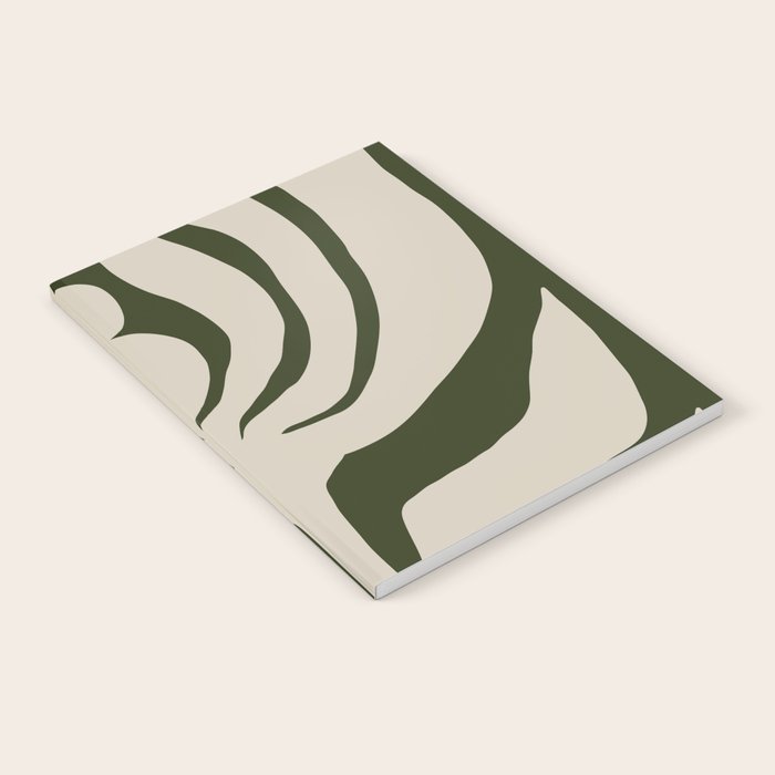 Night Bloom - Green Notebook Gallery Image 1