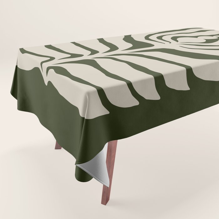 Night Bloom - Green Tablecloth Gallery Image 1