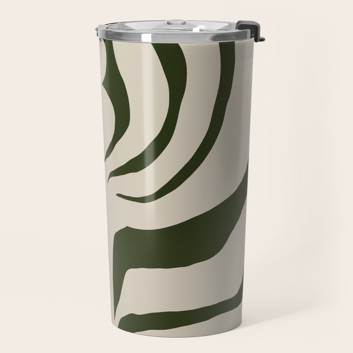 Night Bloom - Green Travel Mug Gallery Image 2