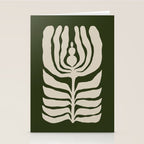 Night Bloom - Green Stationery Card Gallery Image 2