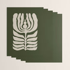 Night Bloom - Green Wrapping Paper Gallery Image 3