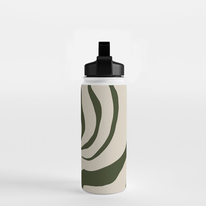 Night Bloom - Green Water Bottle Gallery Image 2